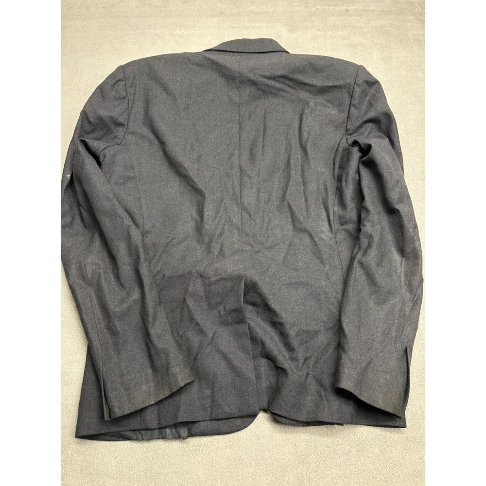 Rag & Bone Mens Blazer Sport Coat Charcoal Grey Handmade USA Size 40